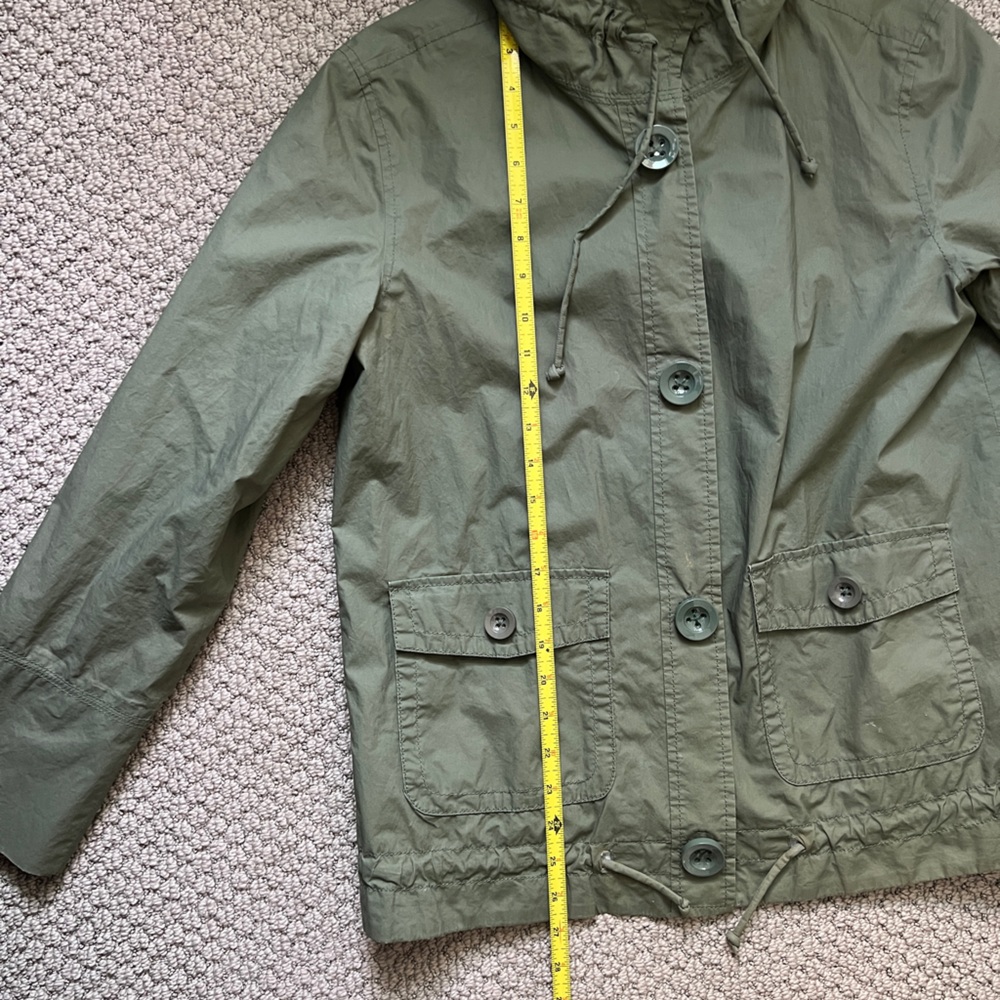 J. Crew Sage Green Button-Up Jacket - Picture 4 of 6